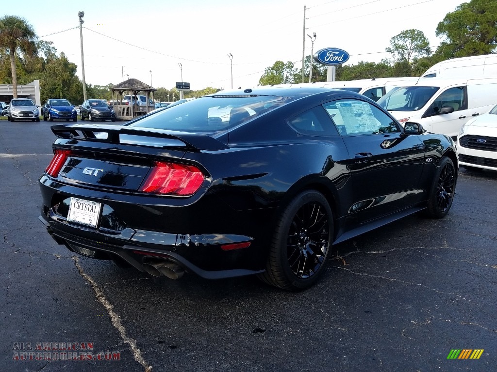 2019 Mustang GT Fastback - Shadow Black / Ebony photo #5