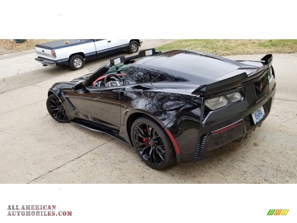 2016 Corvette Z06 Coupe - Black / Jet Black photo #17