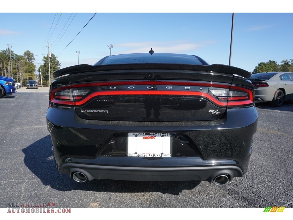 2019 Charger R/T - Pitch Black / Black photo #13