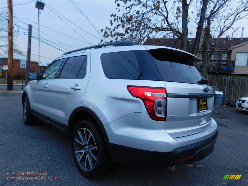 2015 Explorer XLT 4WD - Ingot Silver / Charcoal Black photo #7