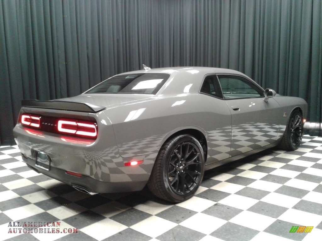 2018 Challenger R/T Scat Pack - Destroyer Gray / Black/Ruby Red photo #6