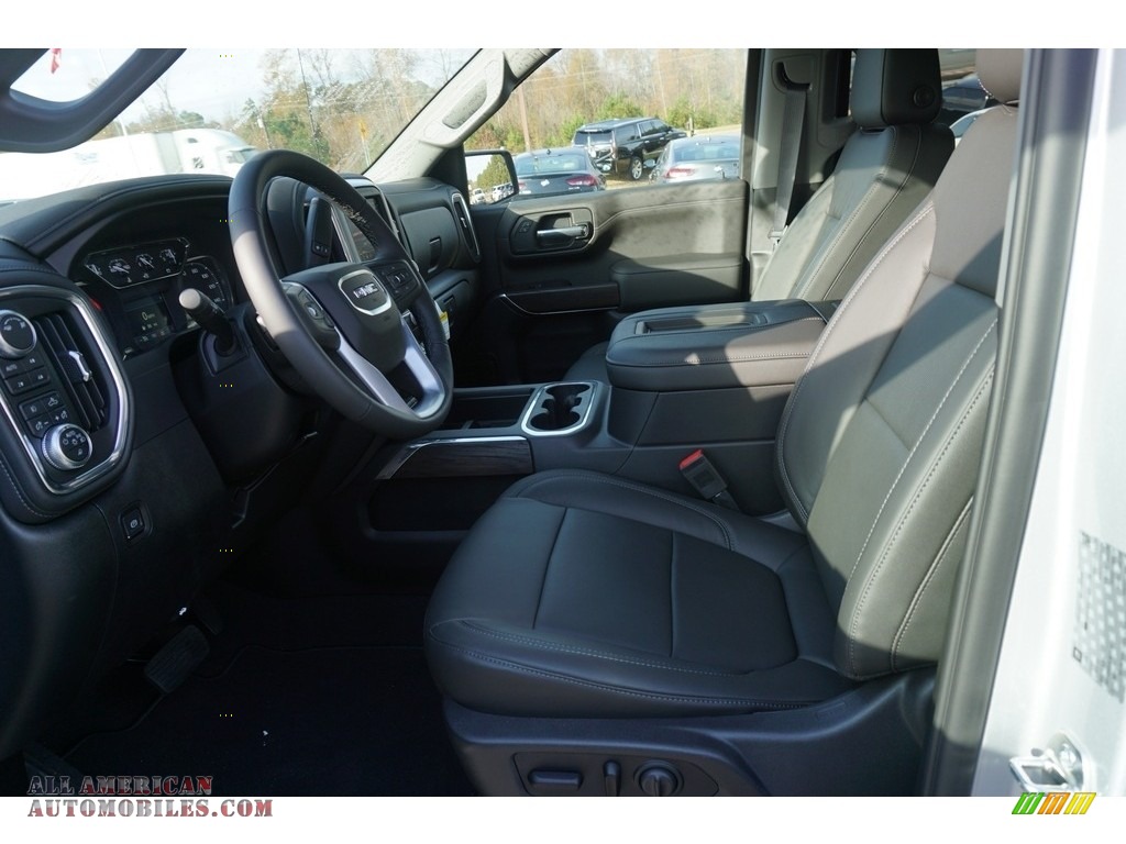 2019 Sierra 1500 SLT Crew Cab 4WD - Quicksilver Metallic / Jet Black photo #3