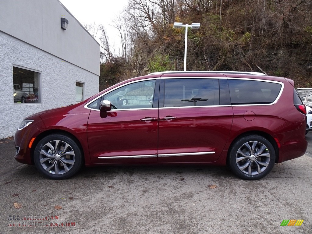 2019 Pacifica Limited - Velvet Red Pearl / Deep Mocha/Black photo #2