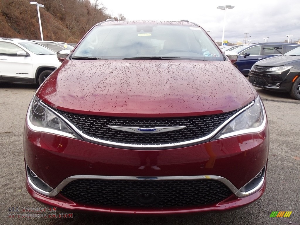 2019 Pacifica Limited - Velvet Red Pearl / Deep Mocha/Black photo #8