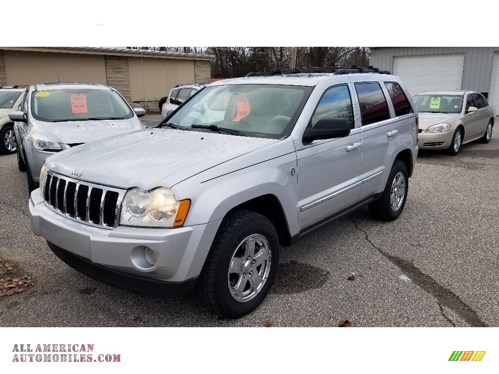 Bright Silver Metallic / Dark Khaki/Light Graystone Jeep Grand Cherokee Limited 4x4