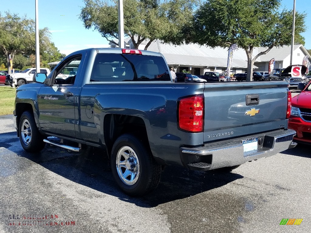 2014 Silverado 1500 WT Regular Cab - Blue Granite Metallic / Jet Black/Dark Ash photo #3 2014 Silverado 1500 WT Regular Cab - Blue Granite Metallic / Jet Black/Dark Ash photo #3