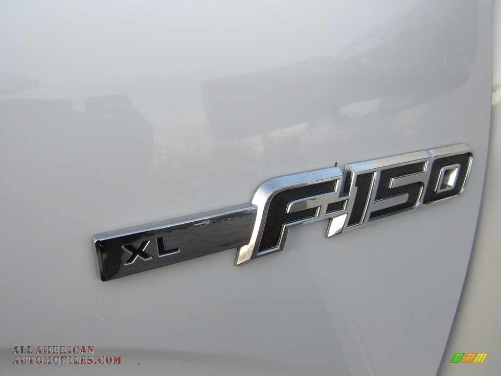 2012 F150 XL Regular Cab - Oxford White / Steel Gray photo #33