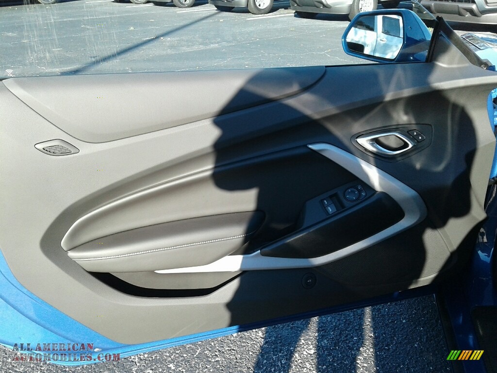 2019 Camaro LT Coupe - Riverside Blue Metallic / Jet Black photo #17