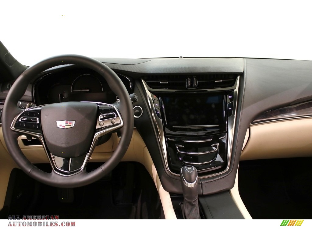 2018 CTS Luxury AWD - Crystal White Tricoat / Very Light Cashmere/Jet Black Accents photo #32