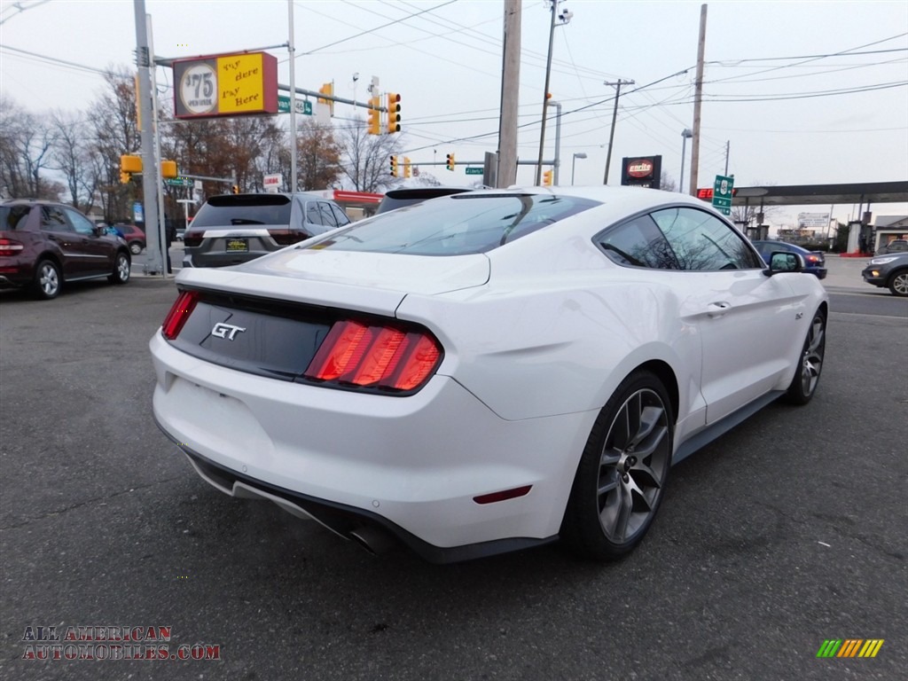 2016 Mustang GT Premium Coupe - Oxford White / Red Line photo #6