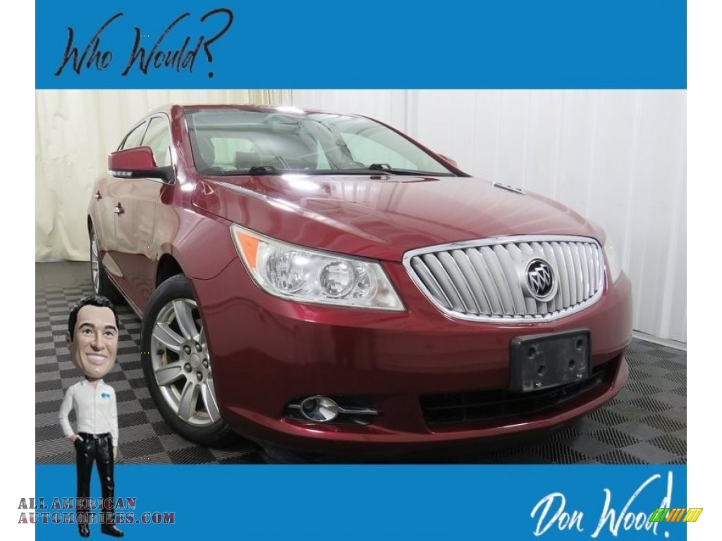 Red Jewel Tintcoat / Cocoa/Light Cashmere Buick LaCrosse CXL