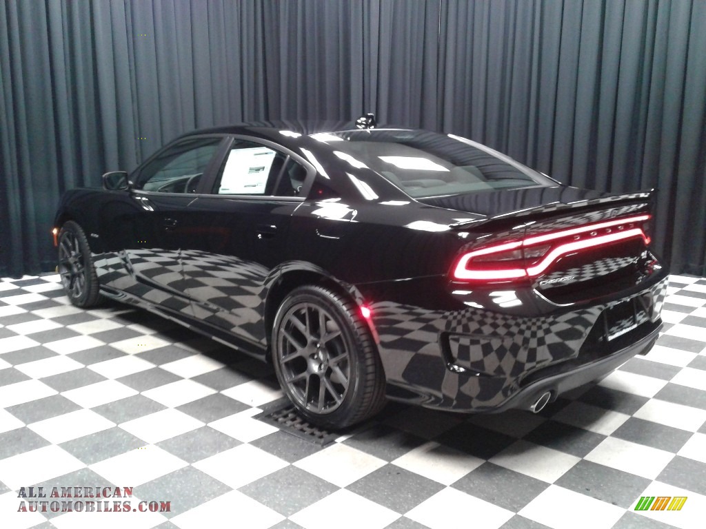 2019 Charger R/T - Pitch Black / Black photo #8