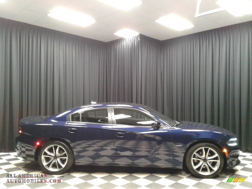 2016 Charger R/T - Jazz Blue Pearl Coat / Black photo #5