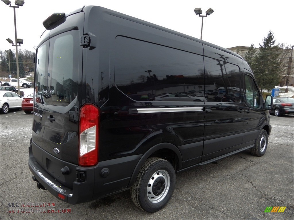 2019 Transit Van 250 MR Long - Shadow Black / Pewter photo #4
