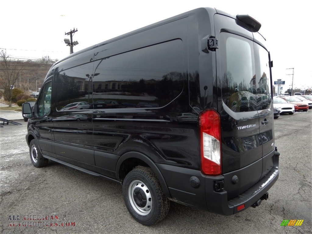 2019 Transit Van 250 MR Long - Shadow Black / Pewter photo #7