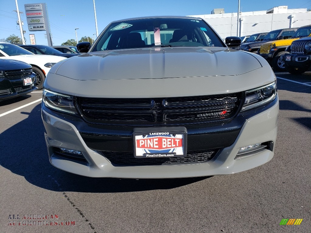 2019 Charger SXT AWD - Destroyer Gray / Black photo #2
