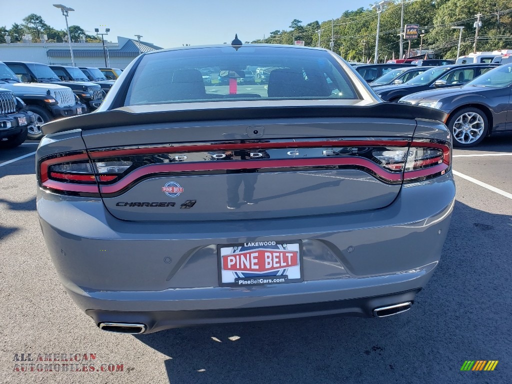 2019 Charger SXT AWD - Destroyer Gray / Black photo #5