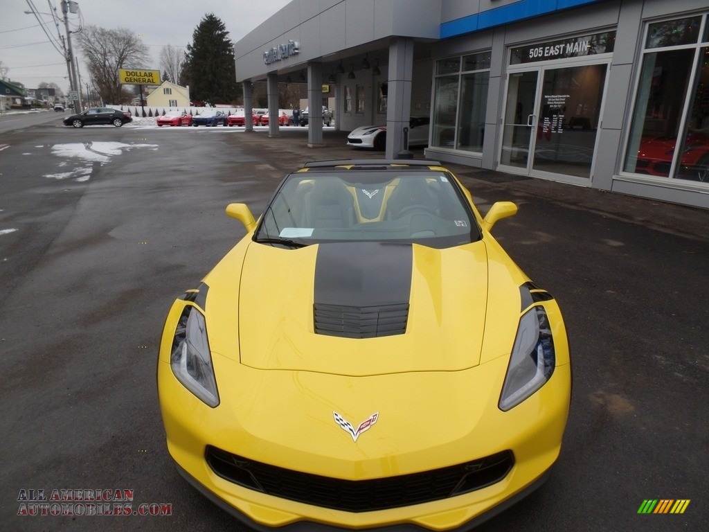 2019 Corvette Grand Sport Convertible - Corvette Racing Yellow Tintcoat / Black photo #4