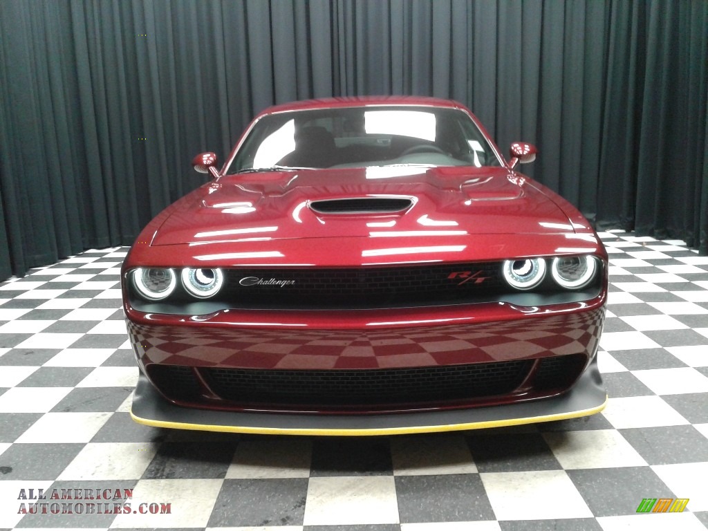 2019 Challenger R/T Scat Pack Widebody - Octane Red Pearl / Ruby Red/Black photo #3
