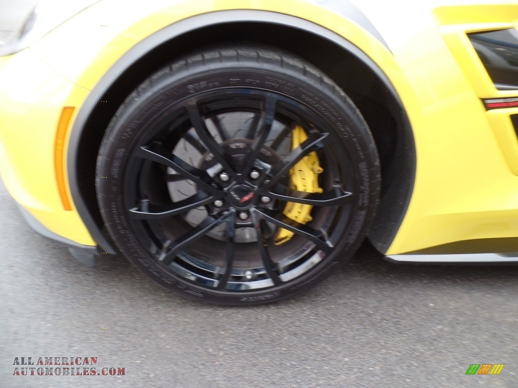 2019 Corvette Grand Sport Convertible - Corvette Racing Yellow Tintcoat / Black photo #18
