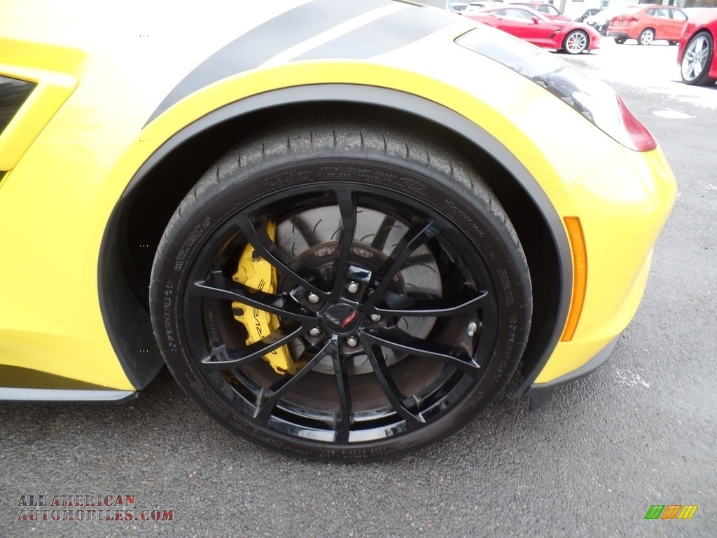 2019 Corvette Grand Sport Convertible - Corvette Racing Yellow Tintcoat / Black photo #19