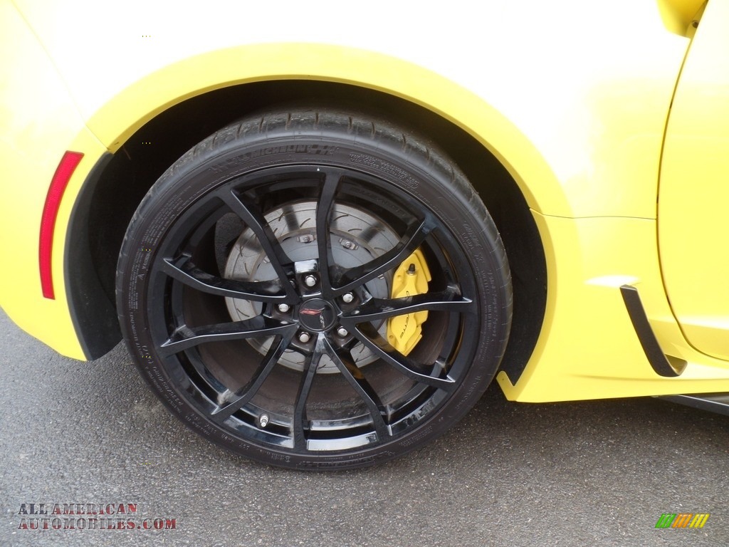 2019 Corvette Grand Sport Convertible - Corvette Racing Yellow Tintcoat / Black photo #20
