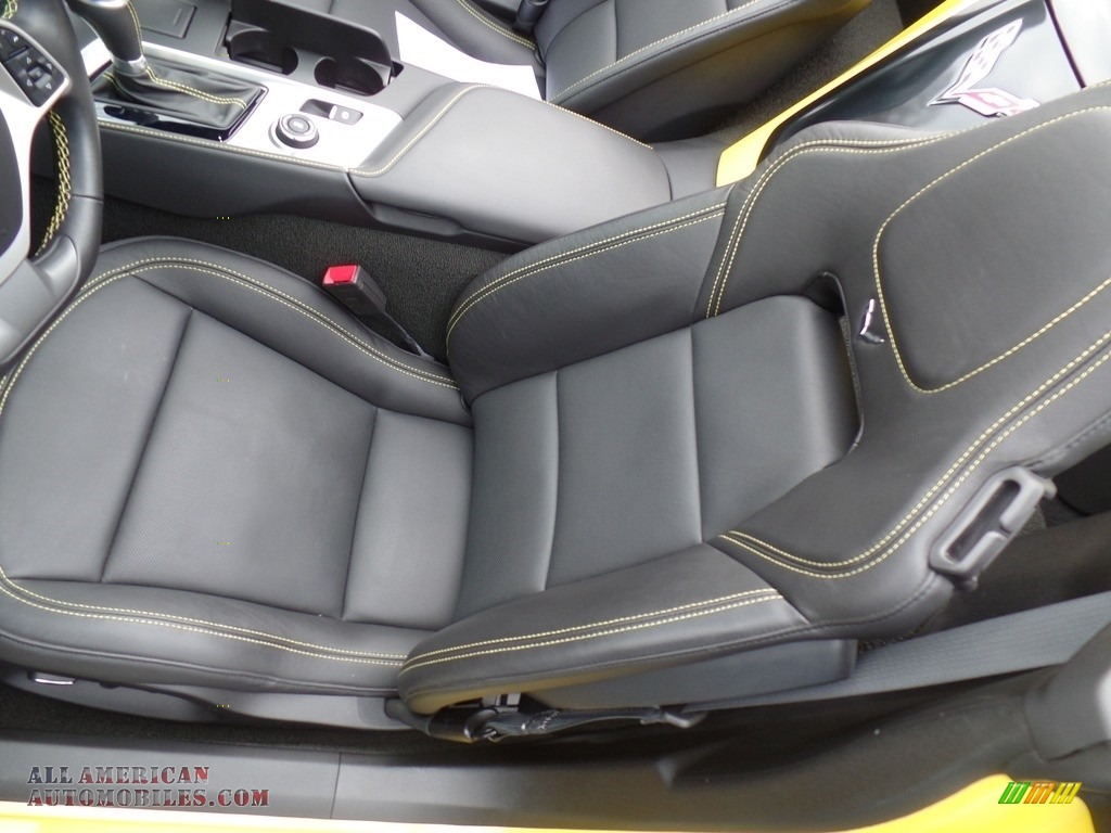 2019 Corvette Grand Sport Convertible - Corvette Racing Yellow Tintcoat / Black photo #22