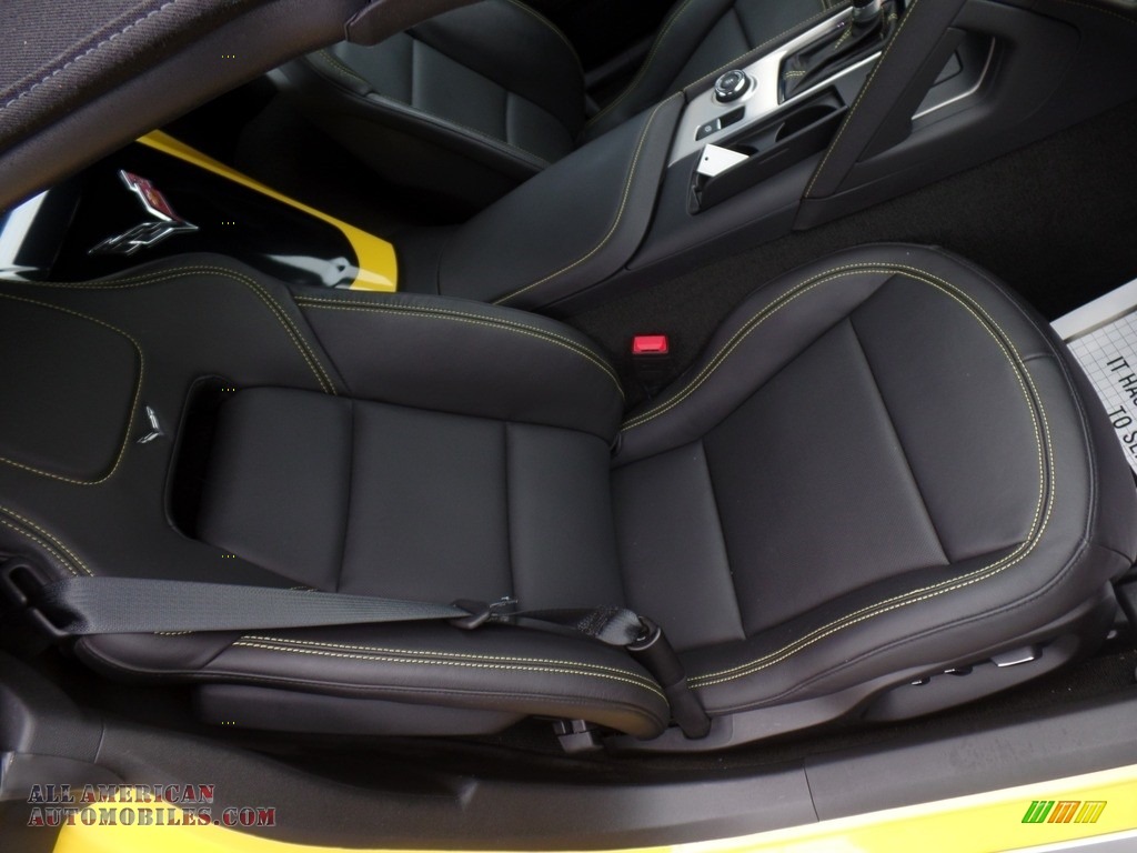 2019 Corvette Grand Sport Convertible - Corvette Racing Yellow Tintcoat / Black photo #50