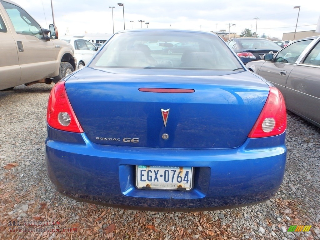 2007 G6 Sedan - Electric Blue Metallic / Ebony photo #3