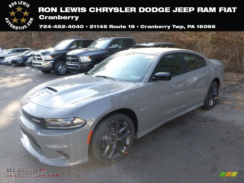 2019 Charger R/T - Destroyer Gray / Black photo #1