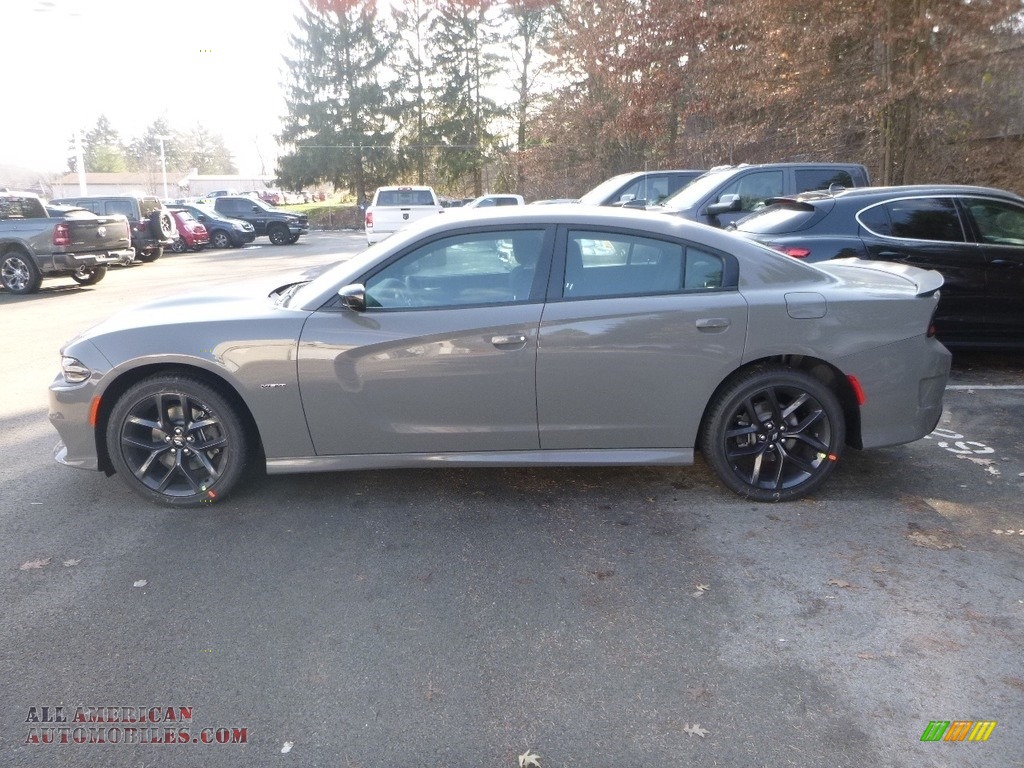 2019 Charger R/T - Destroyer Gray / Black photo #2