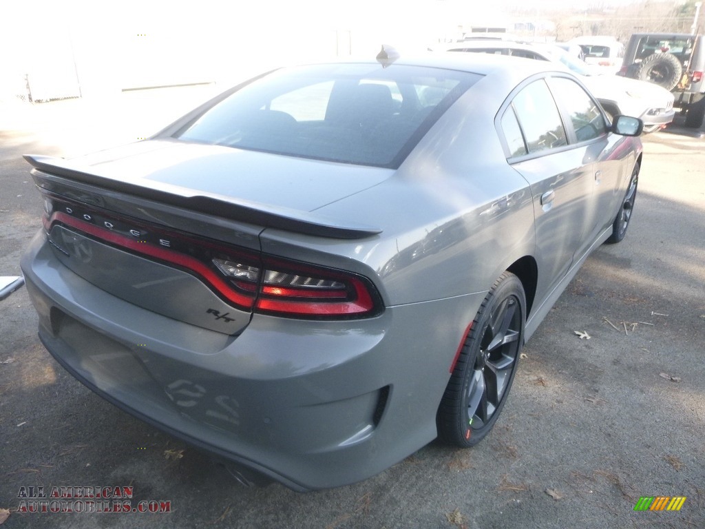 2019 Charger R/T - Destroyer Gray / Black photo #5