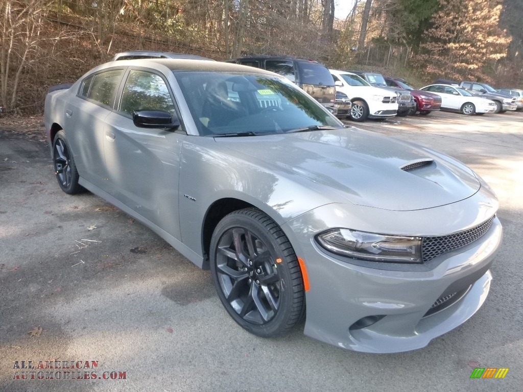 2019 Charger R/T - Destroyer Gray / Black photo #7