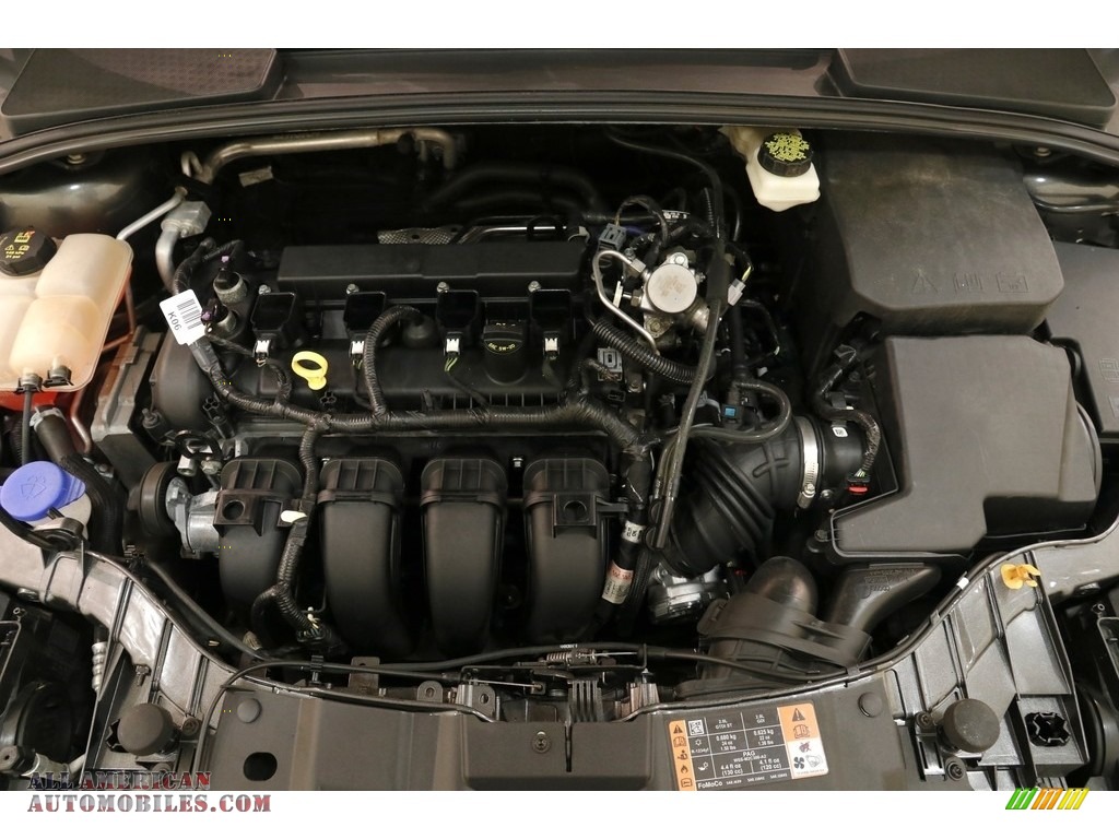 2017 Focus SE Sedan - Magnetic / Charcoal Black photo #17