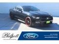Ford Mustang EcoBoost Coupe Black photo #1