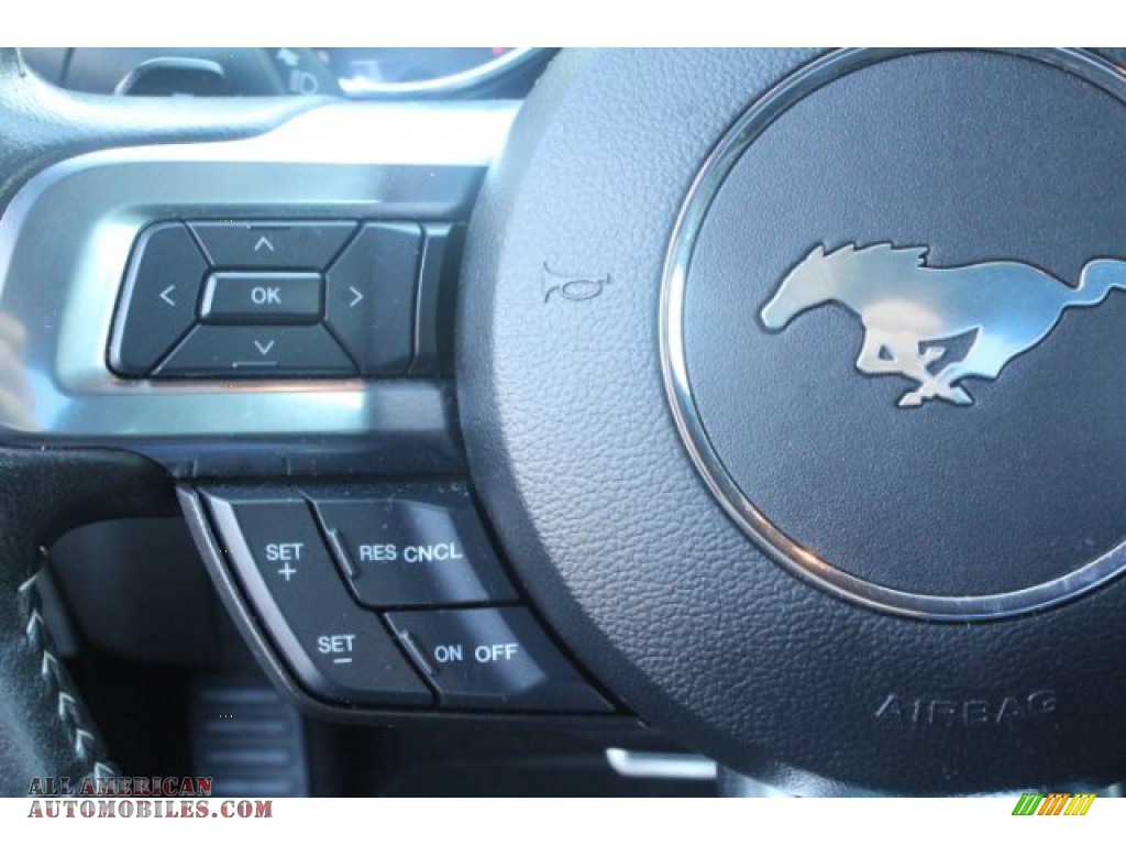 2015 Mustang EcoBoost Coupe - Black / 50 Years Raven Black photo #16