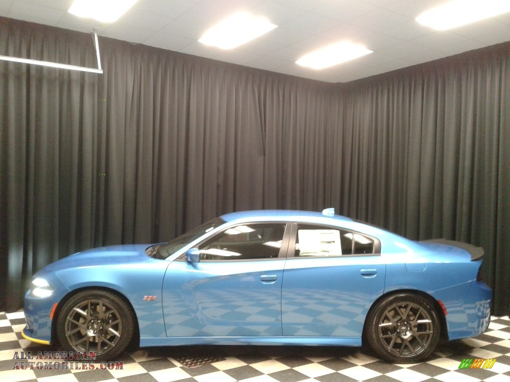 B5 Blue Pearl / Black Dodge Charger R/T Scat Pack