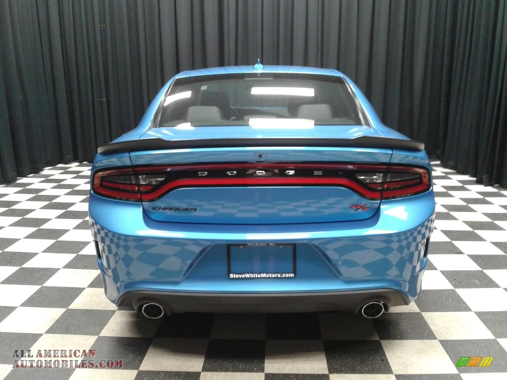 2018 Charger R/T Scat Pack - B5 Blue Pearl / Black photo #7