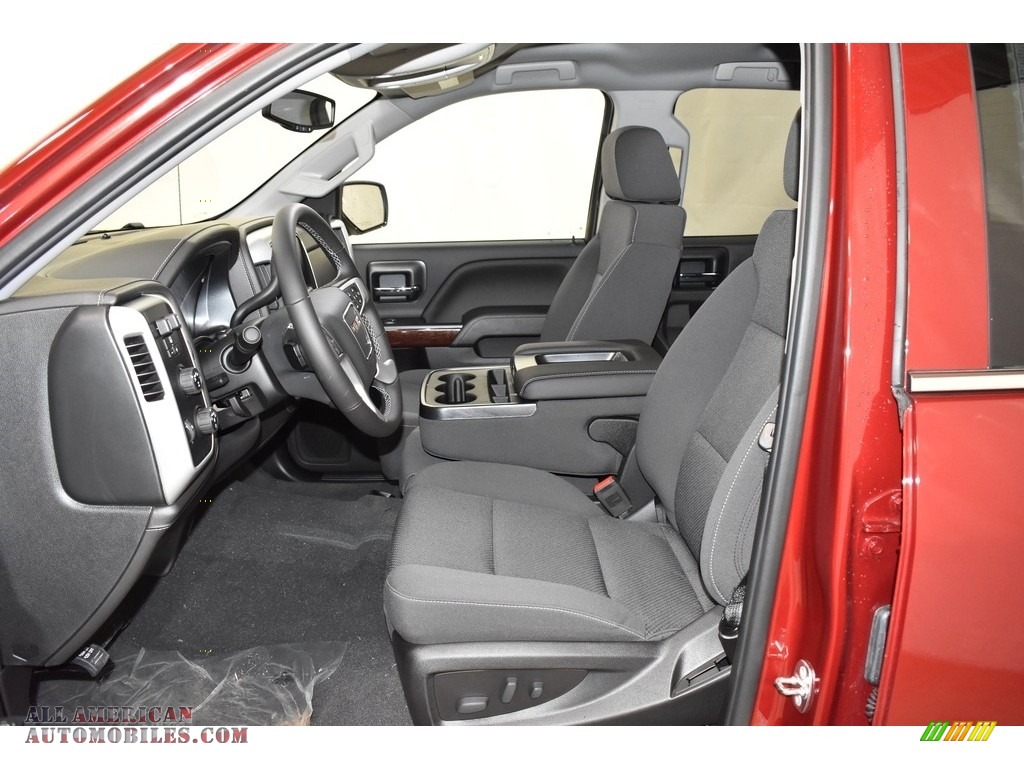 2019 Sierra 1500 Limited SLE Double Cab 4WD - Red Quartz Tintcoat / Jet Black photo #6
