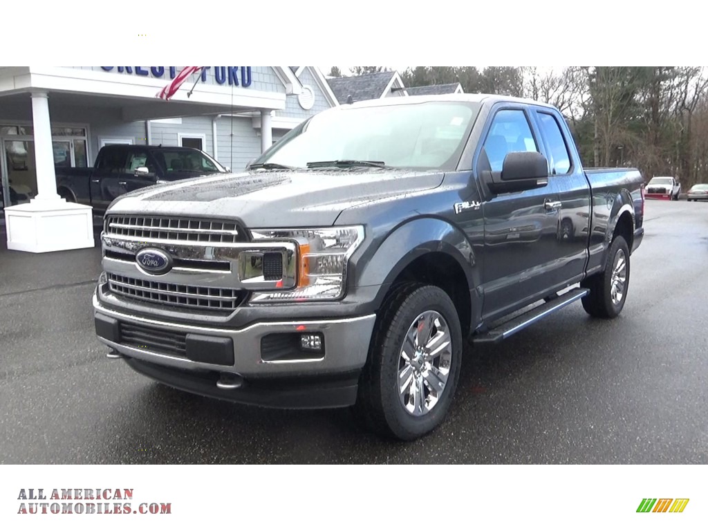 2019 F150 XLT SuperCab 4x4 - Magnetic / Earth Gray photo #3