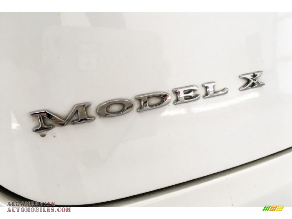 2017 Model X 75D - Pearl White Multi-Coat / Cream photo #7