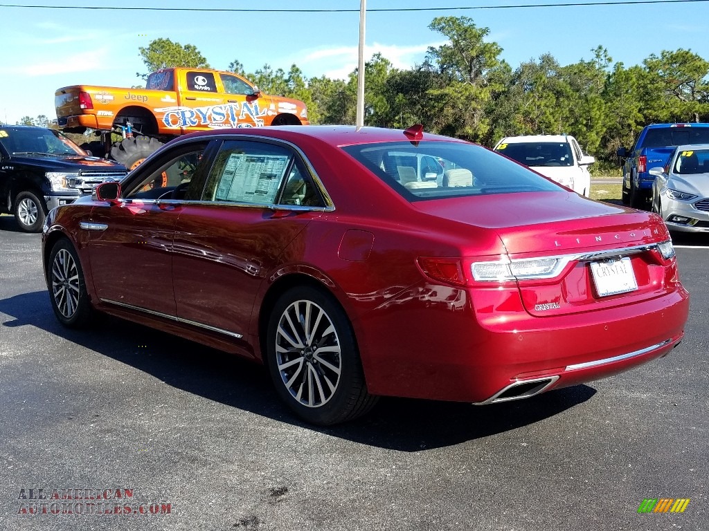 2019 Continental Select - Ruby Red Metallic / Cappuccino photo #3