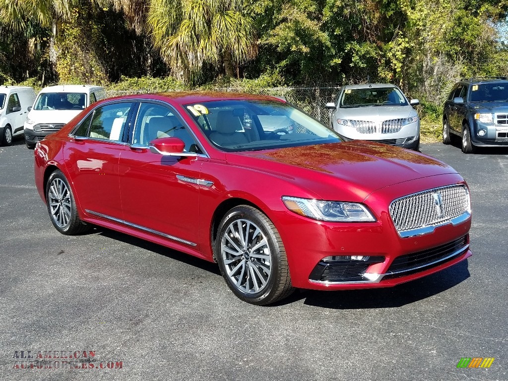 2019 Continental Select - Ruby Red Metallic / Cappuccino photo #7