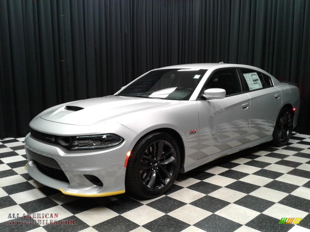 2019 Charger R/T Scat Pack - Triple Nickel / Black photo #2