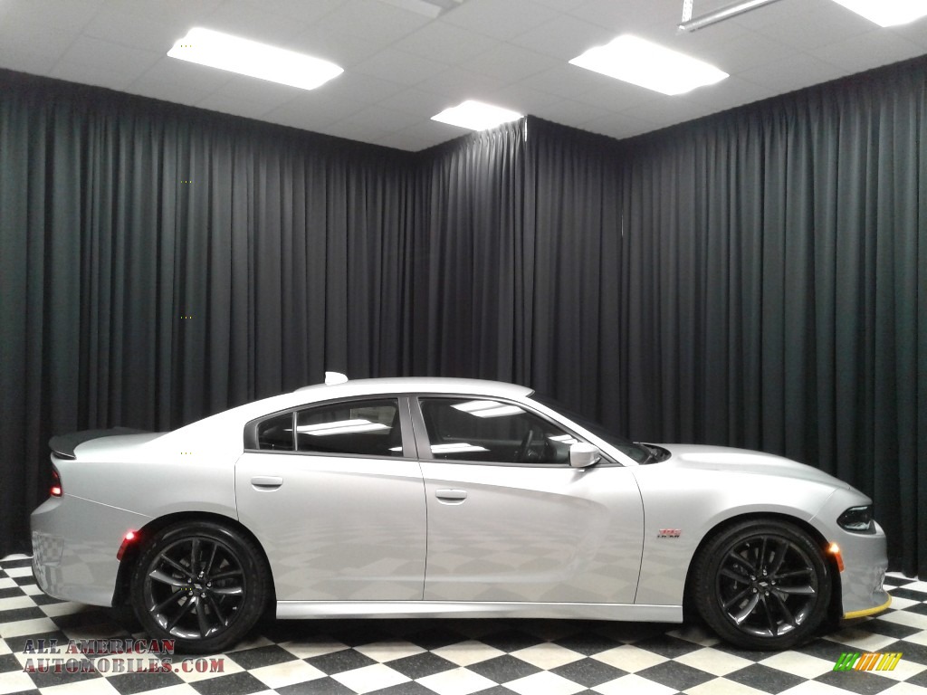 2019 Charger R/T Scat Pack - Triple Nickel / Black photo #5