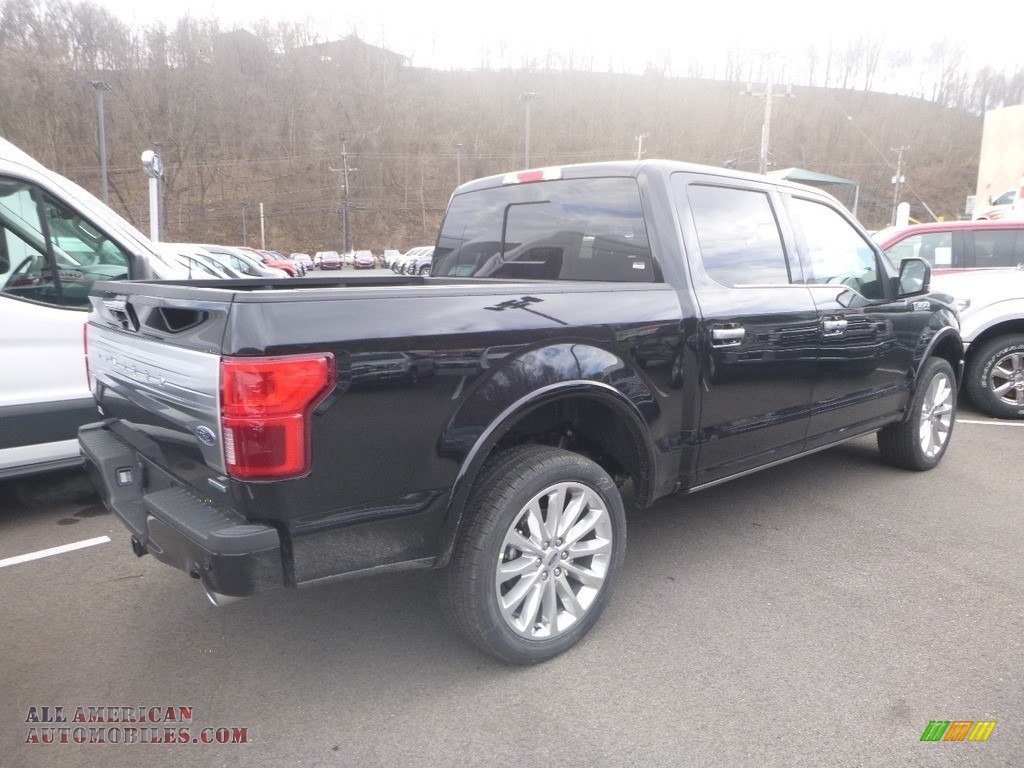 2019 F150 Limited SuperCrew 4x4 - Agate Black / Limited Camelback photo #2