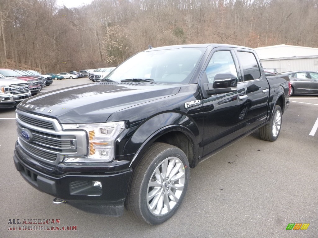 2019 F150 Limited SuperCrew 4x4 - Agate Black / Limited Camelback photo #5