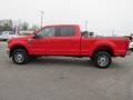 Ford F250 Super Duty Lariat Crew Cab 4x4 Race Red photo #2