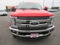 Ford F250 Super Duty Lariat Crew Cab 4x4 Race Red photo #8