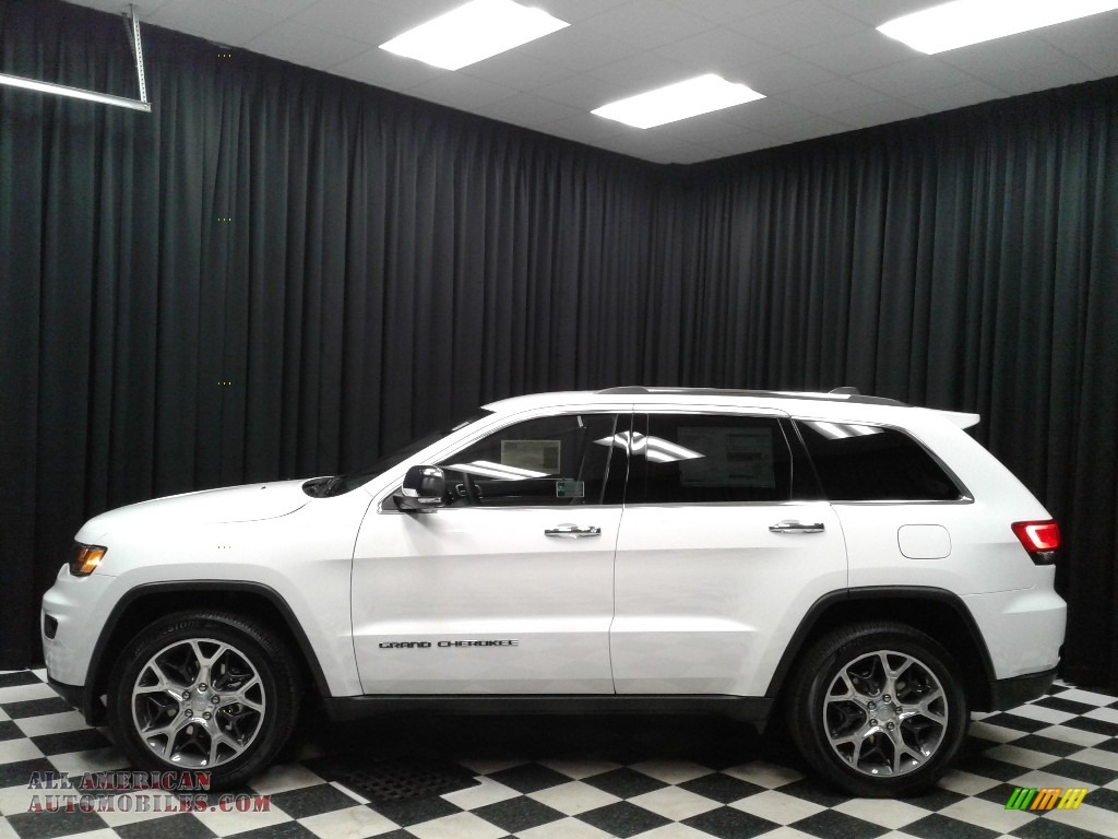 2019 Grand Cherokee Limited - Bright White / Light Frost Beige/Black photo #1